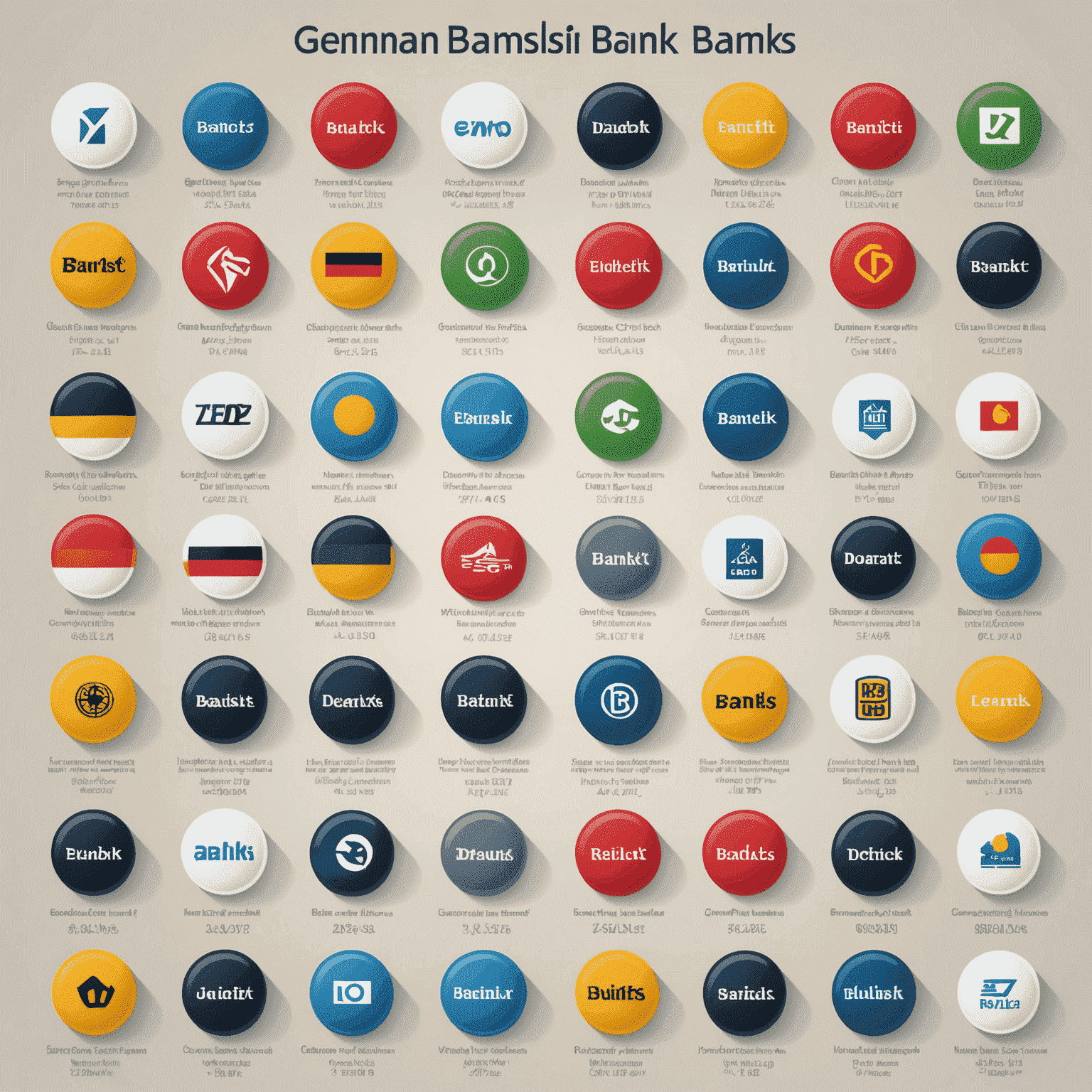 Eine Grafik, die verschiedene deutsche Banken und ihre Festgeldangebote vergleicht. Zeigt Logos bekannter Banken und deren Zinssätze für unterschiedliche Laufzeiten.